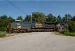 CSXT 479 Leads M426-22 at Black Cat Rd. 